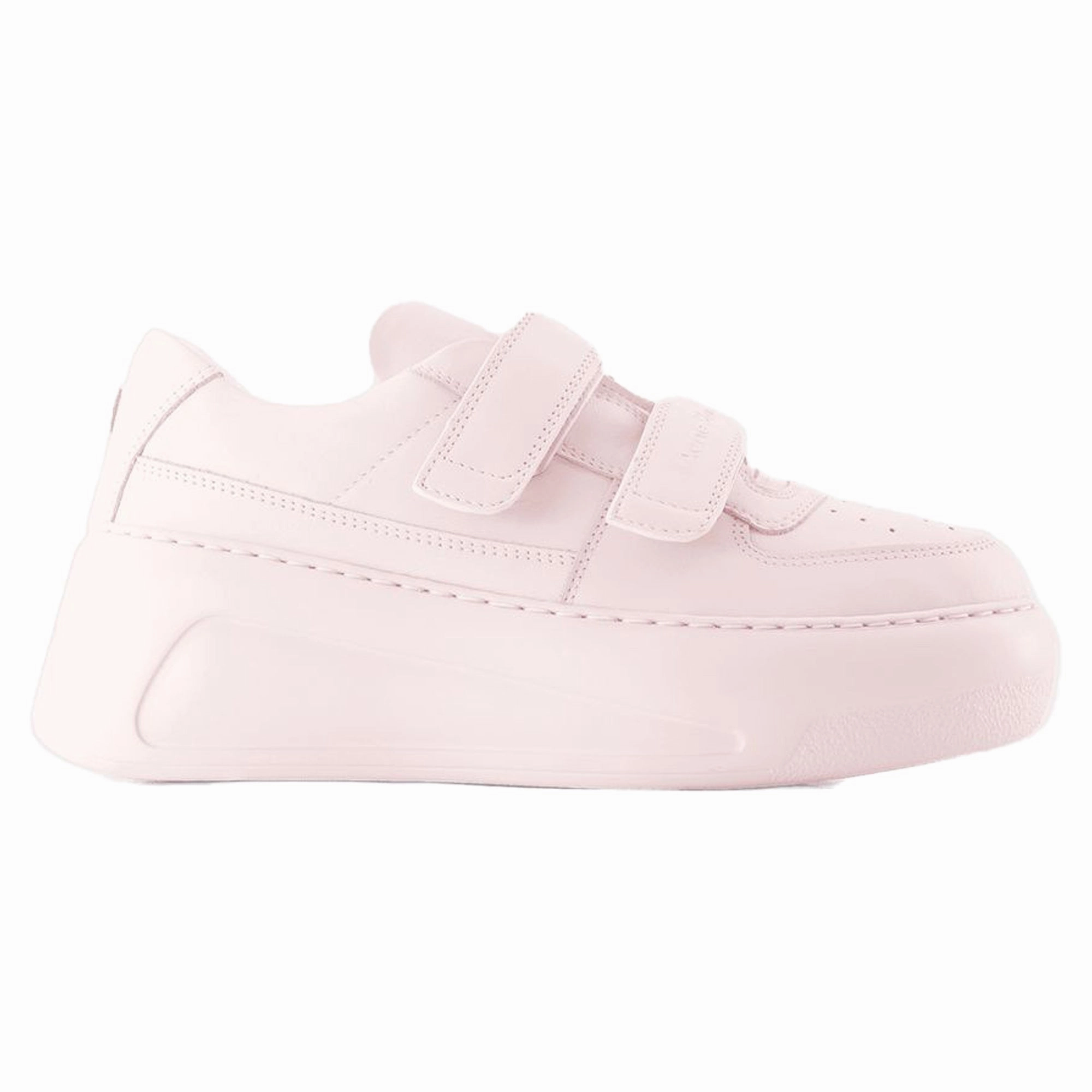 Layered Cushioning System Quick Travel Steffey U Friend Sneakers - Acne Studios - Leather - Pink