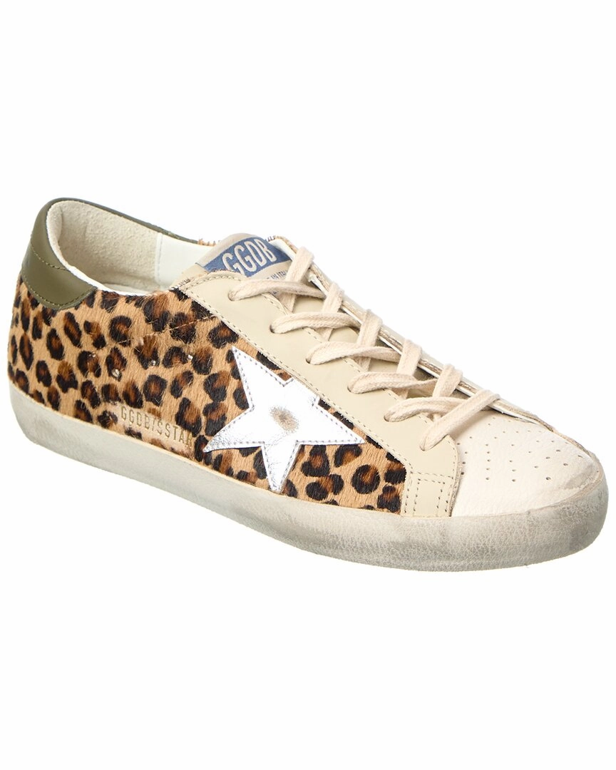 Golden Goose Superstar Haircalf & Leather Sneaker Modern Utility Cross City