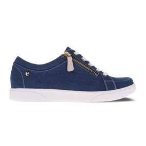 Casual Vibe Ripon Canvas Sneakers In Ocean