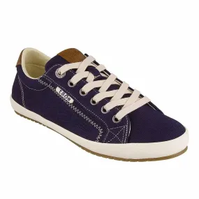 Starburst Canvas In Navy/tan Sidewalk Ready