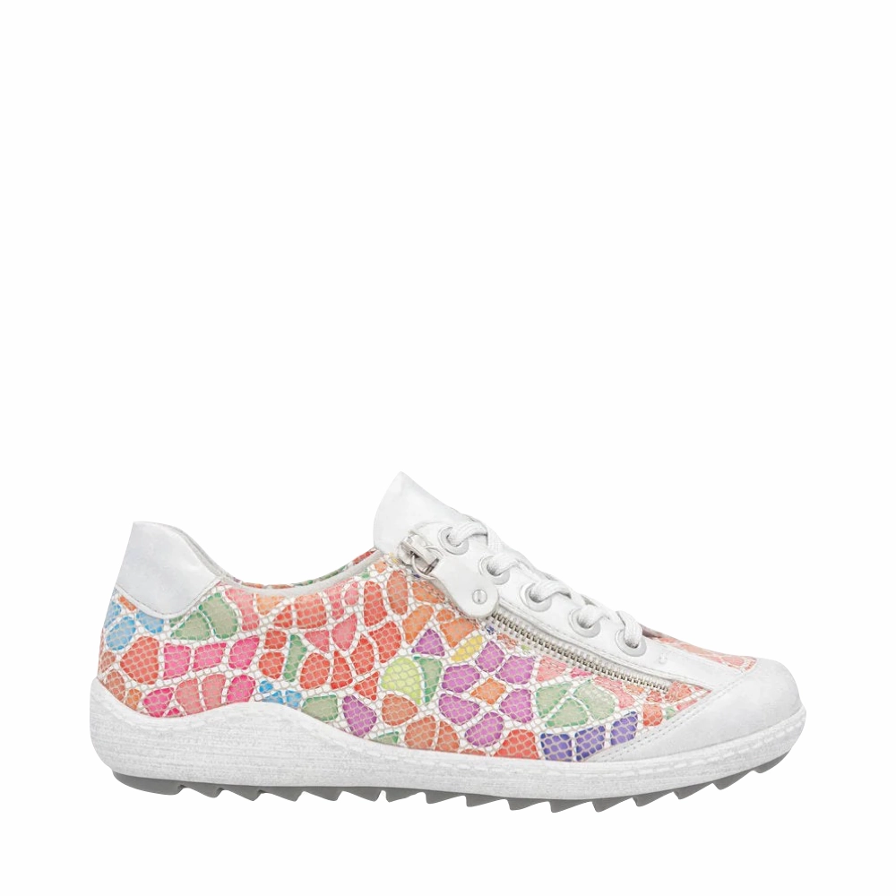 Cloud Like Remote Women's Liv 02 Lace Sneaker in Ice Multi