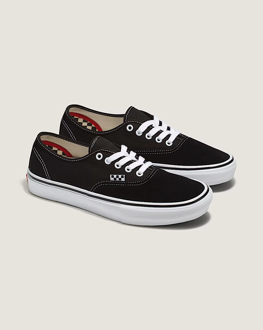 Competitive - running tie - dye - design shoes Vans - Skate Authentic (Black/White)