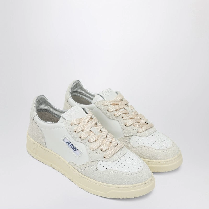 Fashion-Forward Built For Motion Autry Women's Medalist Leather And Suede Trainer