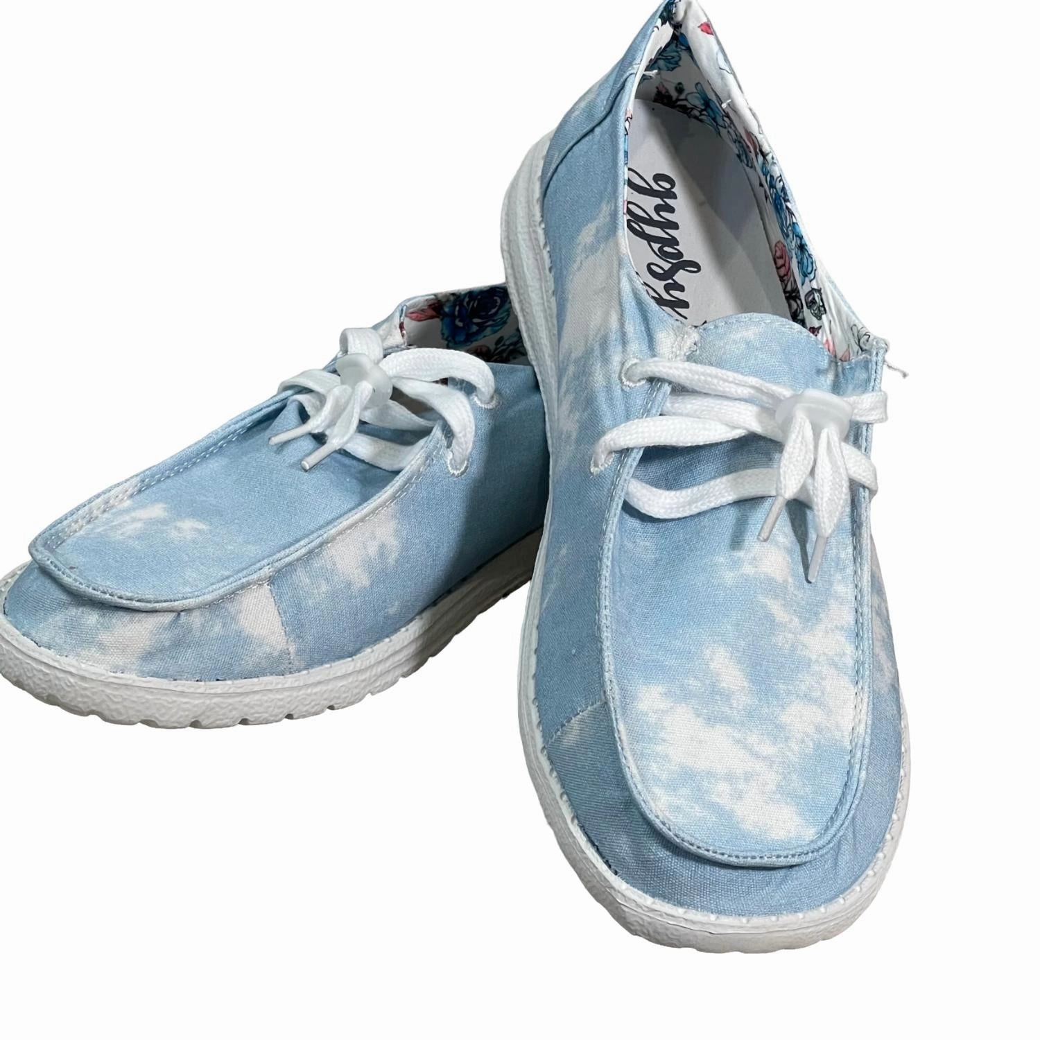 Adaptive Lacing System Women's Iris Sneaker In Sky Blue