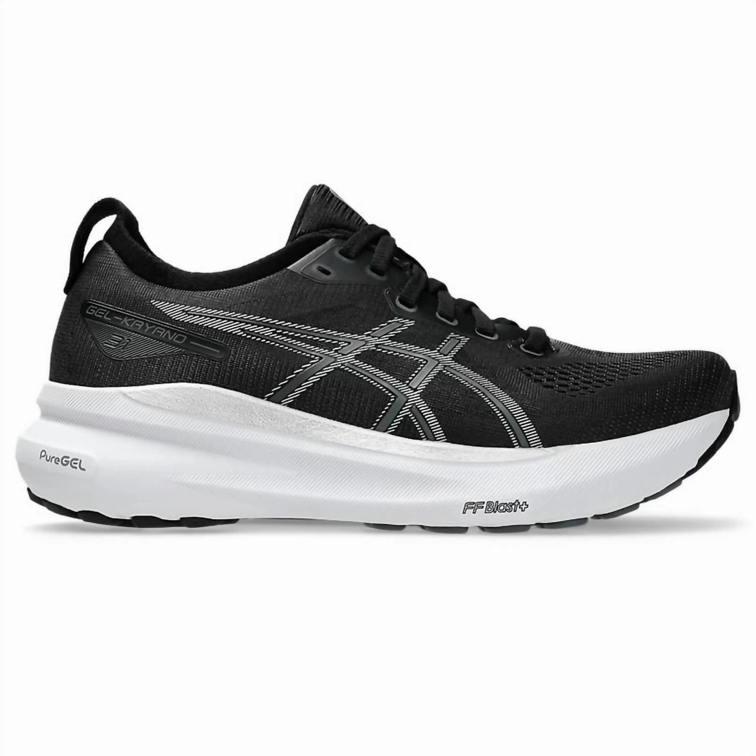 Speed Ready Swift Step Women's Gel Kayano 31 Sneakers In Black/pure Silver