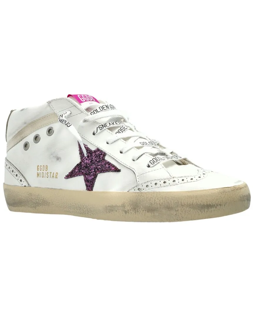 Golden Goose Midstar Leather Sneaker Motion Cushion