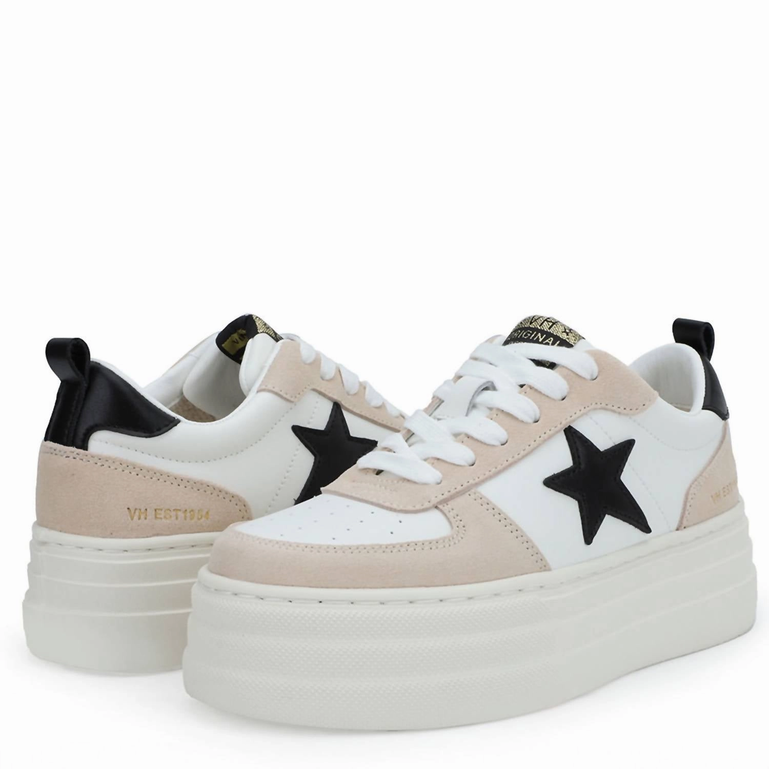 Women's Hunter 2 Platform Sneakers In White Energy Return Midsole Reinforced toe cap