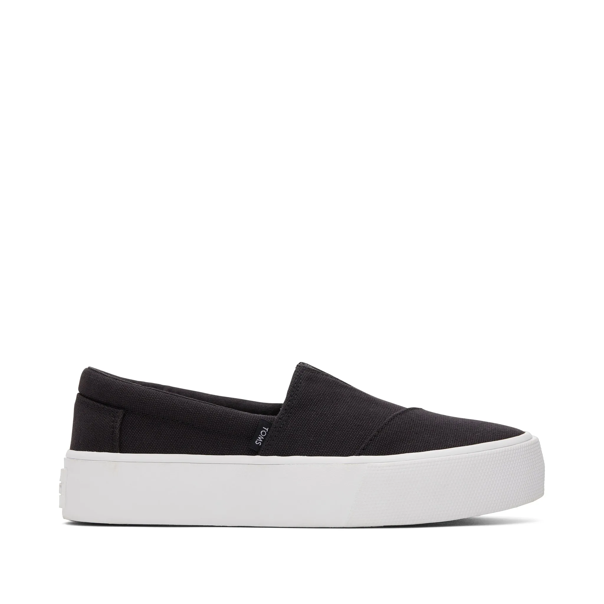 Fenix Black Canvas Slip-On Sneaker Impact Ready
