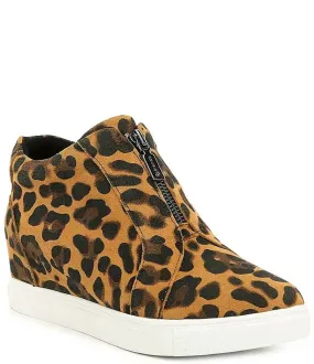 Women's Glenda Wedge Sneaker In Leopard Barefoot feel