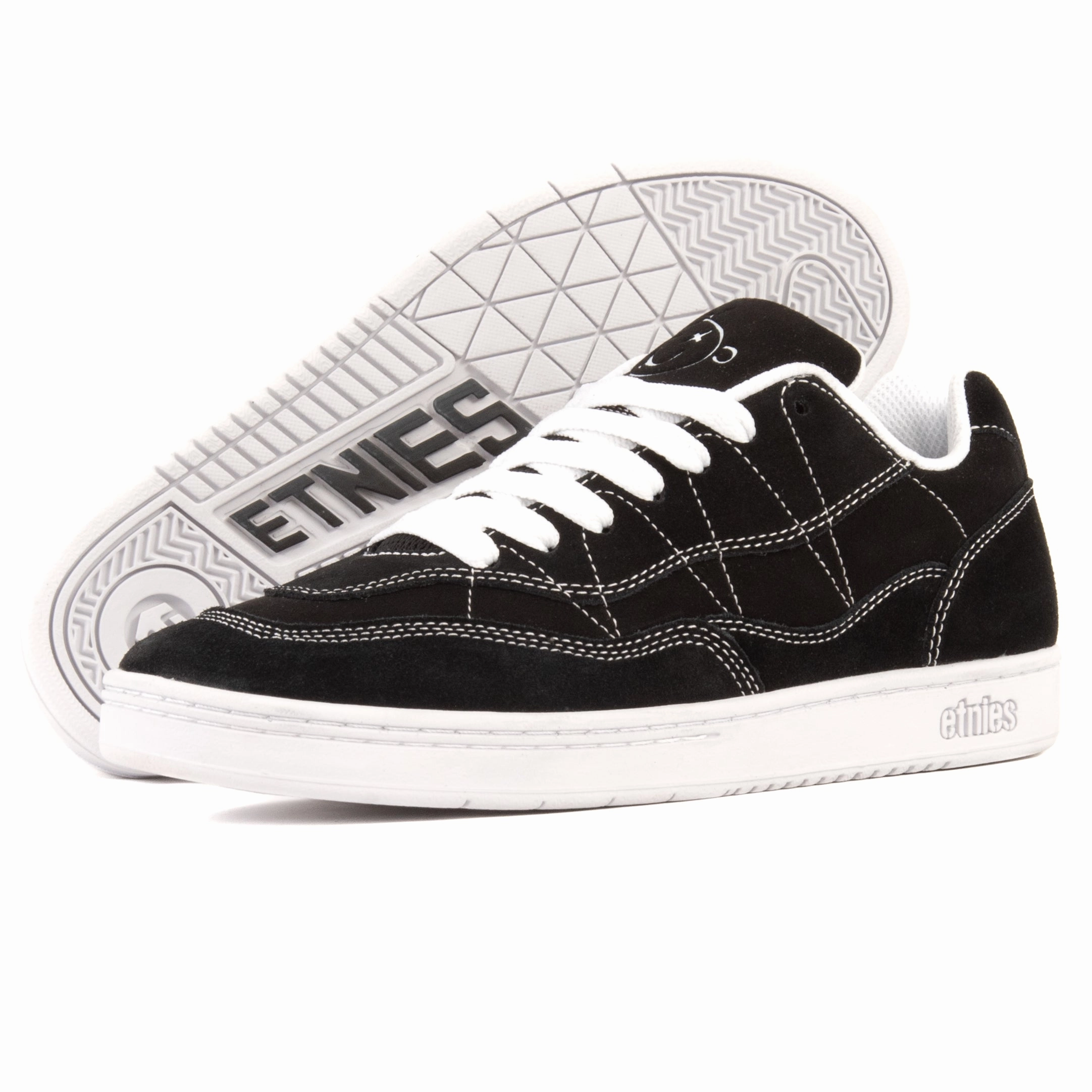 mid - range running shoes Etnies - Snake (Black/White)