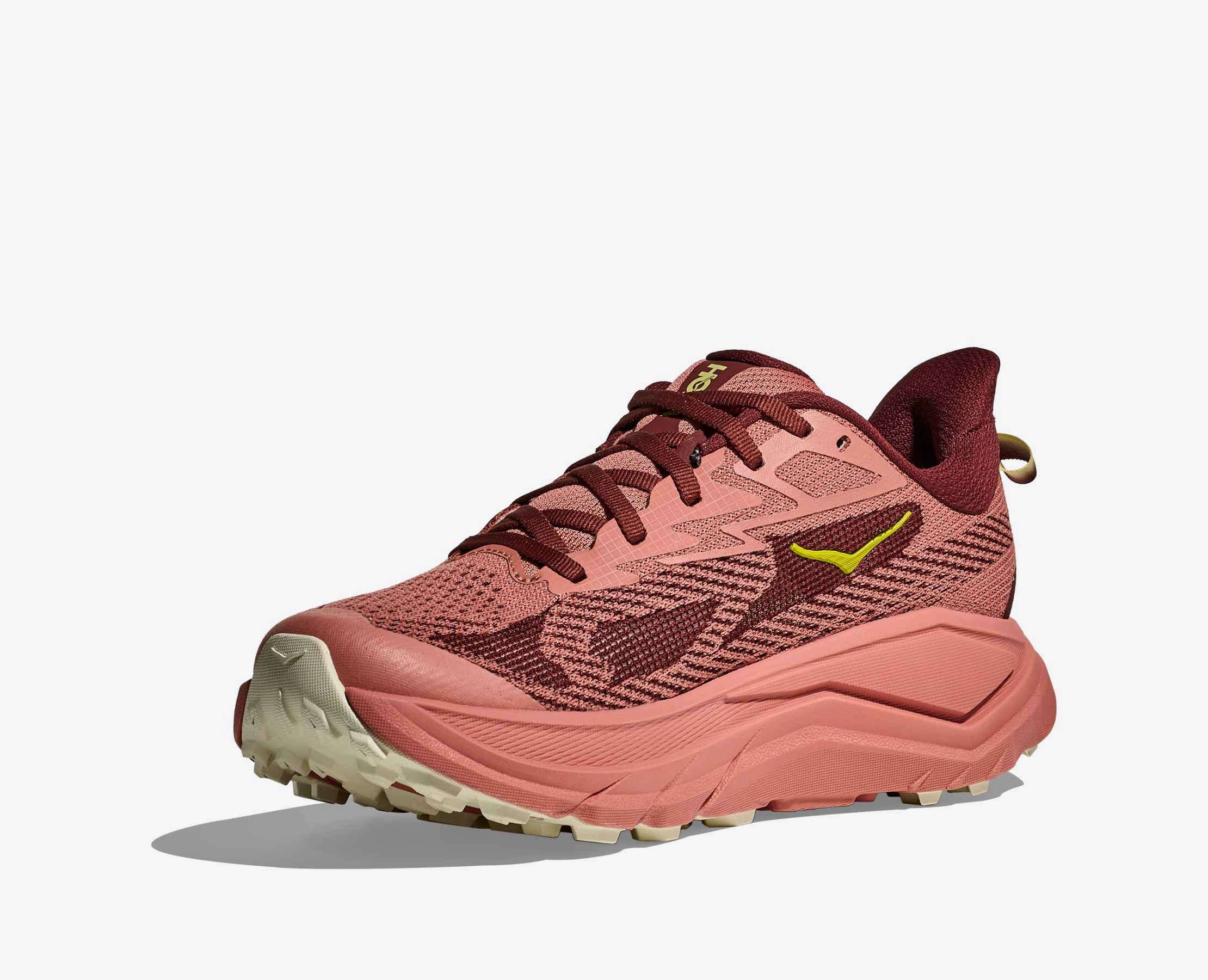 Trendy Look daily life Hoka Women's Challenger 8 Sneaker in Blush/Dark Cedar