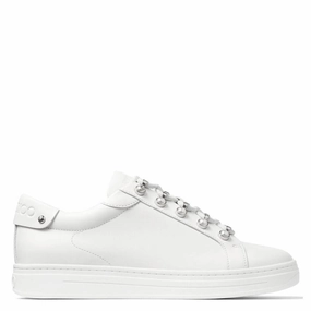 Jimmy Choo Antibes Pearl-Embellished Sneakers Move Easy