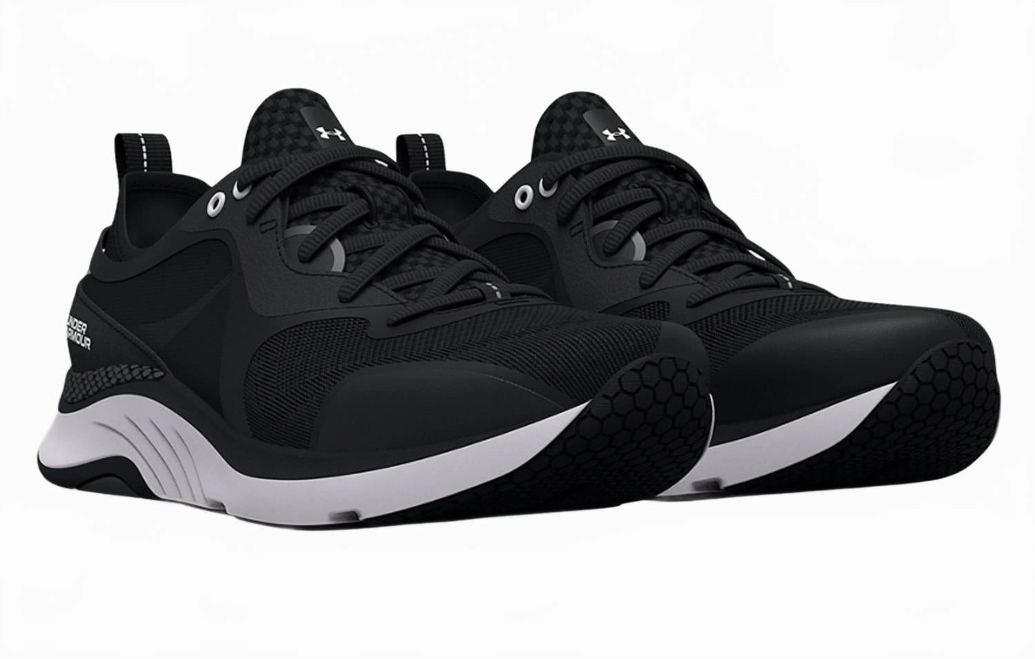 Rubberized Heel Women's Hovr Omnia Training Shoes In Black