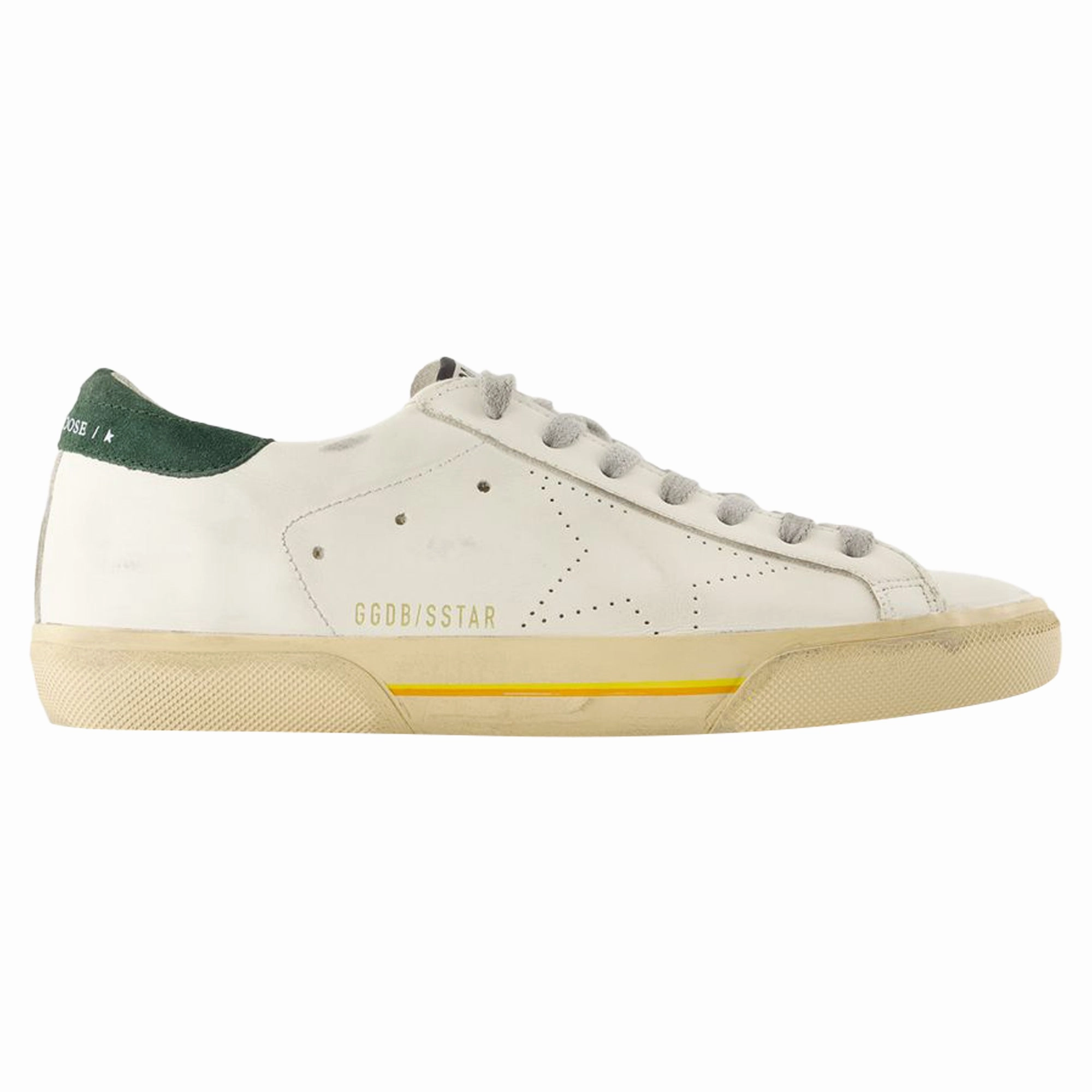 Run Fast Seamless Technology Super Star Sneakers - Golden Goose Deluxe Brand - Leather - White