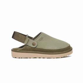 Comfort Enhancement Water Resistant Knit UGG? - Men's Goldencoast Clog Slippers (1142172-SDC)
