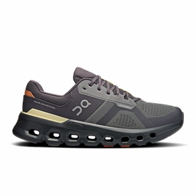 religious - event running gear Micro Adjustable Lacing On Running Men's Cloudrunner 2 Shoes - Rock / Tangerine
