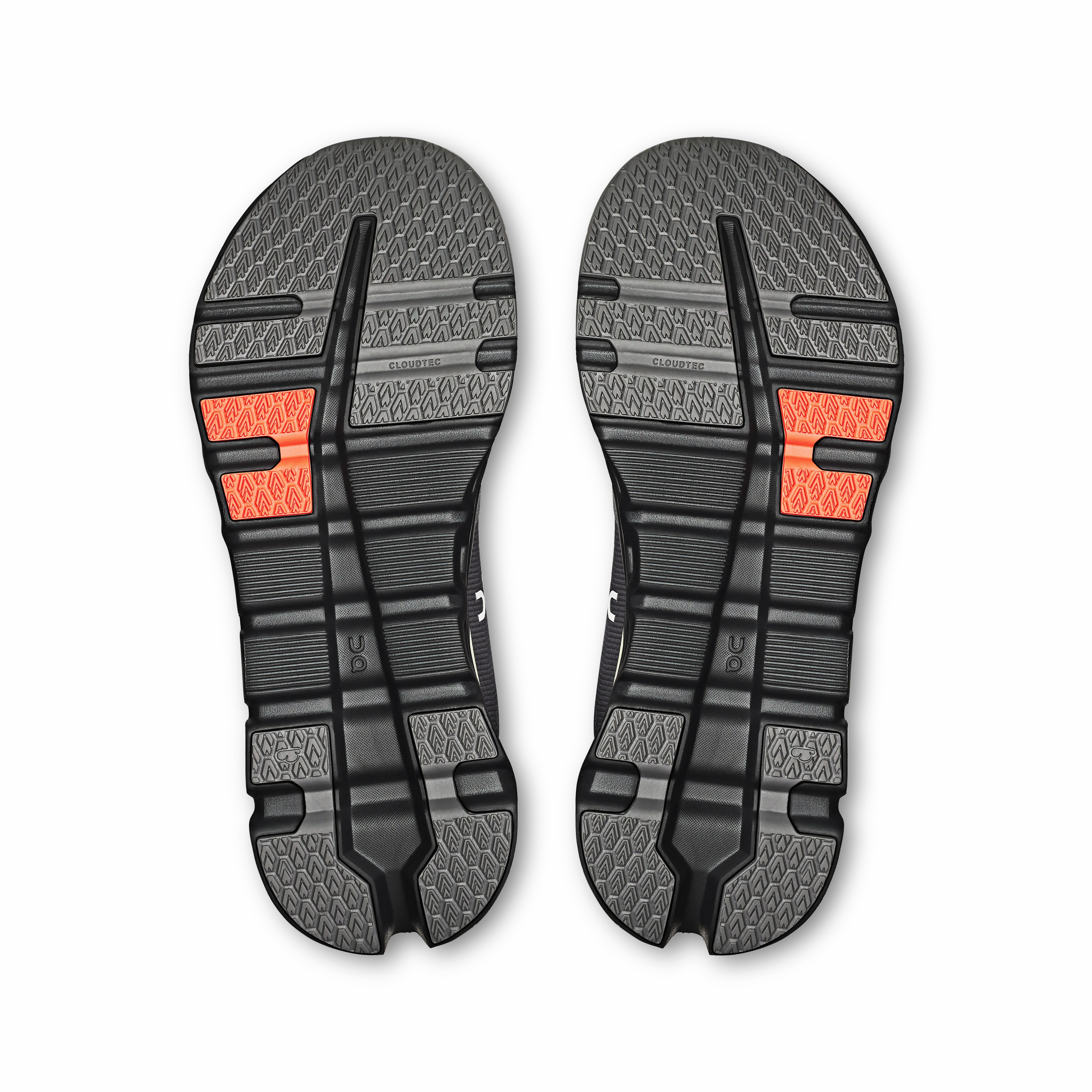 On Running Men's Cloudrunner 2 Shoes - Rock / Tangerine running on treadmill shoes traction shoes