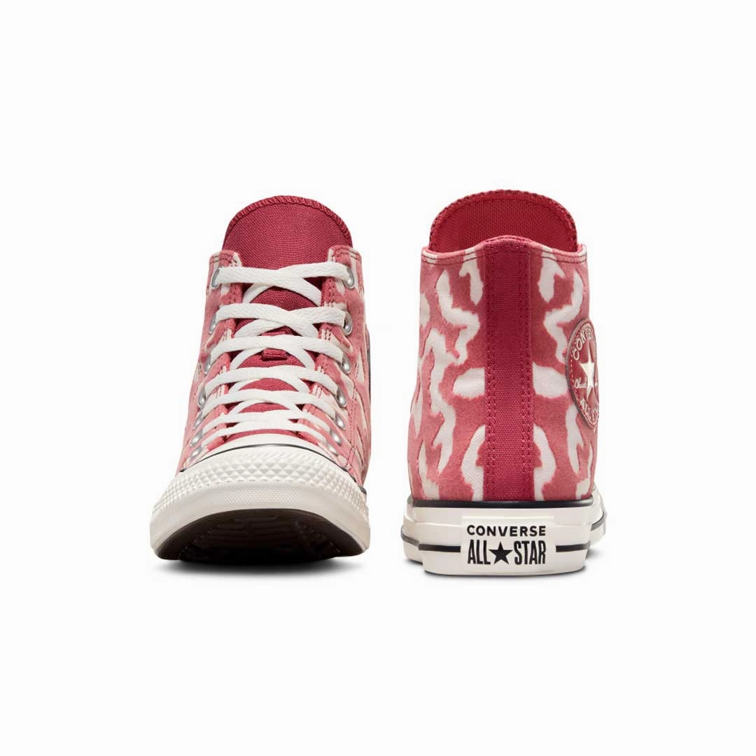 Converse - Unisex Chuck Taylor All Star High Leopard Remix Top Shoes (A12352C) Neutral Tones