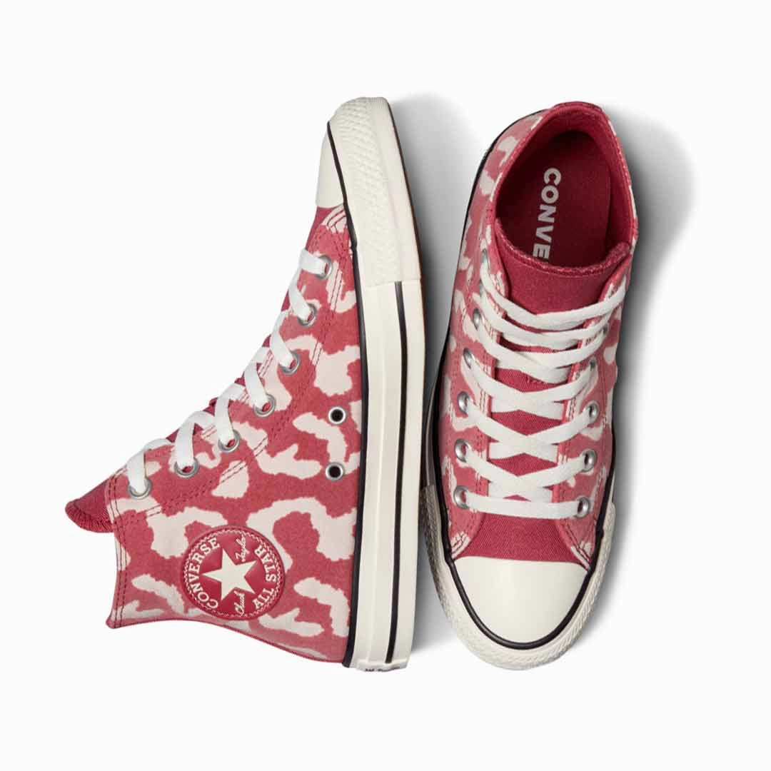 Converse - Unisex Chuck Taylor All Star High Leopard Remix Top Shoes (A12352C) Shady Hike