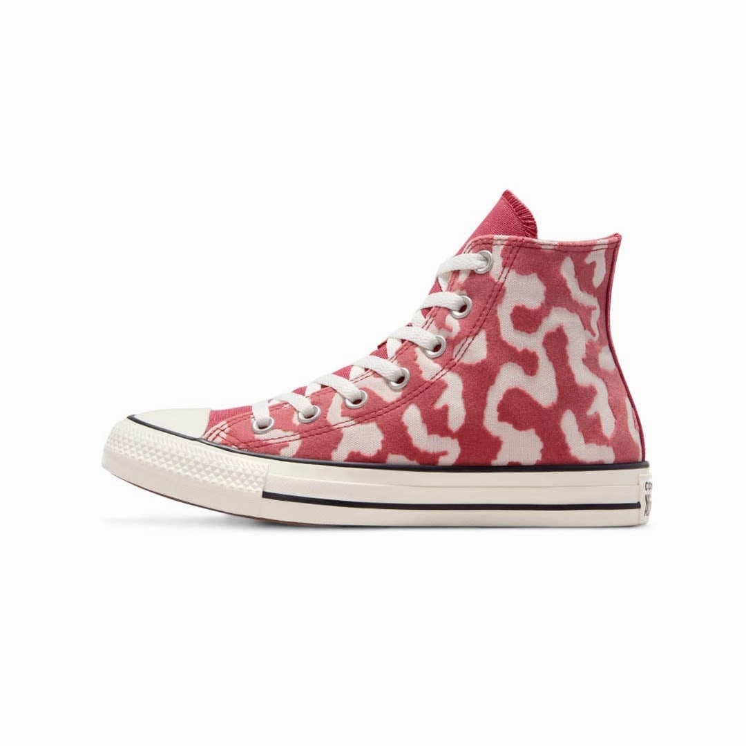 Reinforced Eyelet Durability Converse - Unisex Chuck Taylor All Star High Leopard Remix Top Shoes (A12352C)