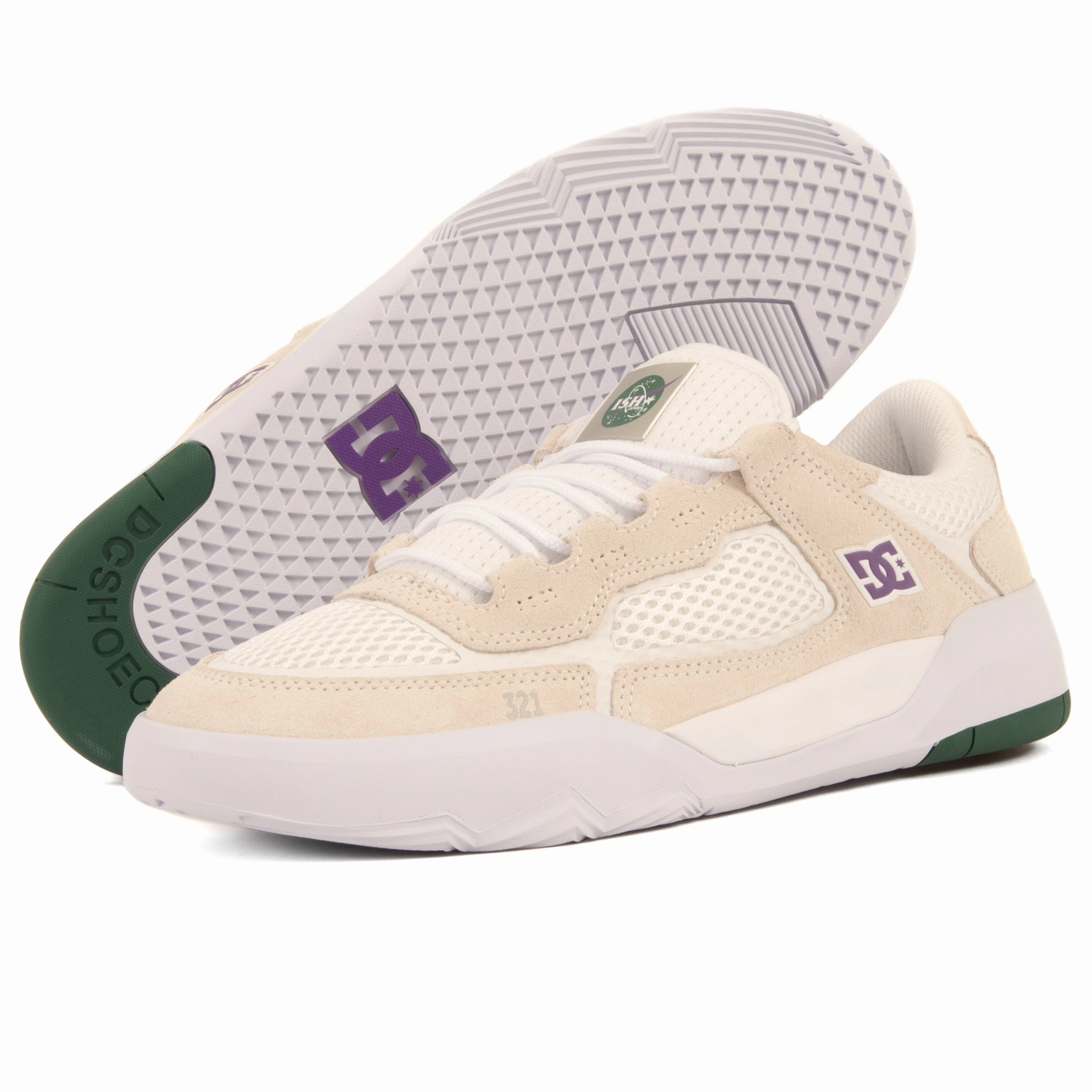 DC - Metric S x Ish Cepeda (White/Purple) Sports equipment