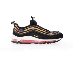 Nike Air Max 97 SE Floral Sneakers in Black Synthetics in Black Synthetic Optimal ease