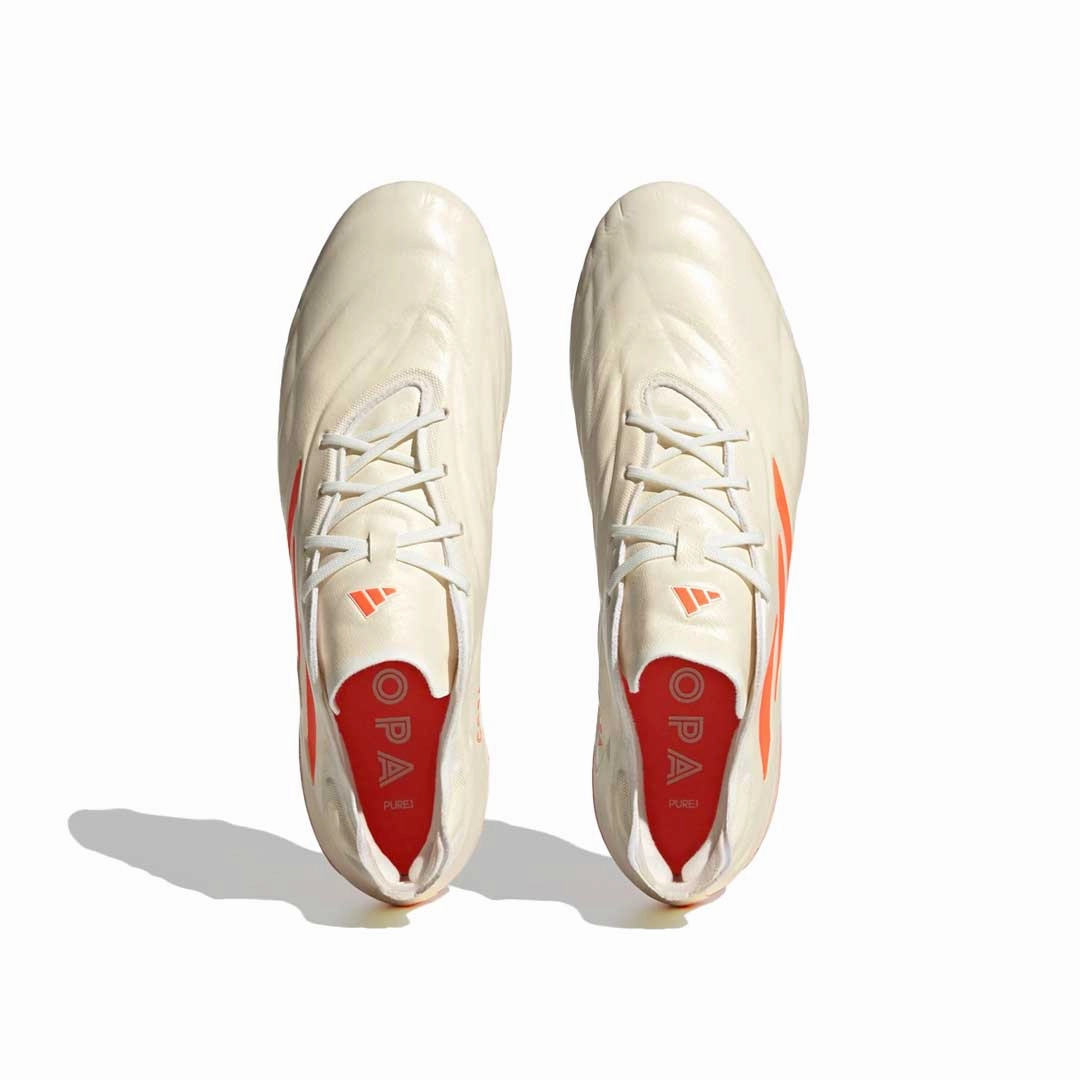 adidas - Unisex Copa Pure.1 Firm Ground Soccer Cleats (HQ8903) Stylish kids' shoes aerodynamic shoes