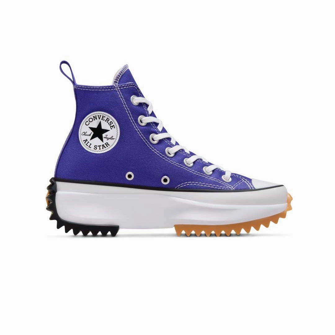 Studded Trim Converse - Unisex Run Star Hike Platform High Top Shoes (A09383C)