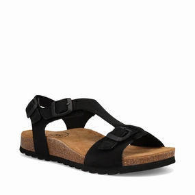 Balanced Step Dynamic Motion Taos Women's MVP Sandal in Black Suede