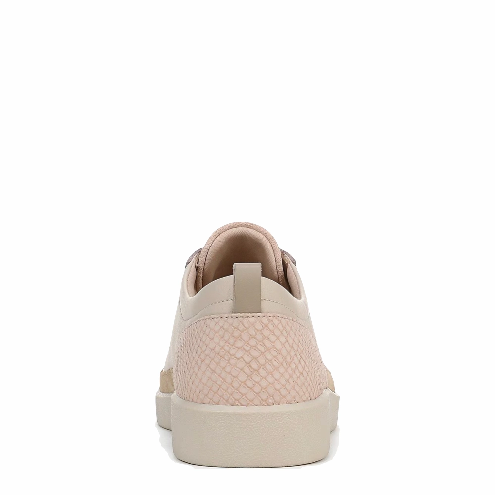 Pointed Toe Stylish Comfort Vionic Women's Winny Lace Sneaker in Parchment/Cameo Rose