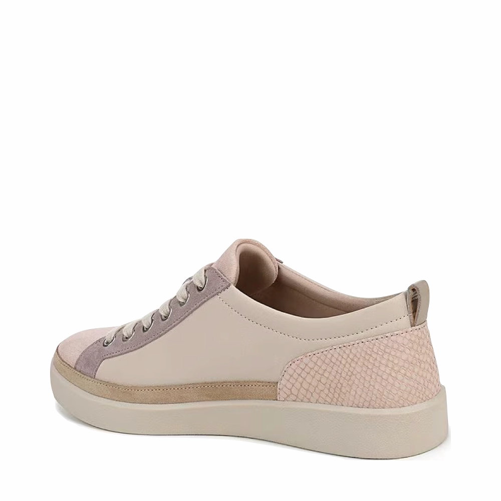 Child Pace Vionic Women's Winny Lace Sneaker in Parchment/Cameo Rose