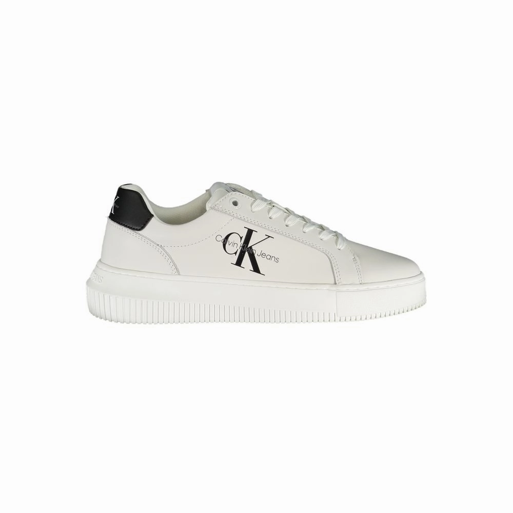 Workout Session Elasticated Lacing Calvin Klein Eco-Chic Sneakers with Contrast Women's Details
