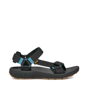 Teva Men's Hydratrek Water Sandal in Caviar/Larkspur breath easy Shade Step
