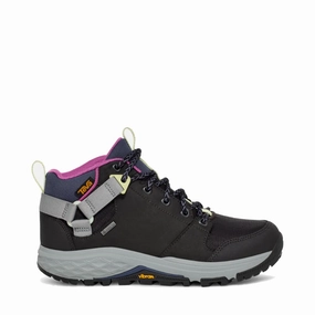 Teva Women's Grandview Mid GTX Waterproof Hiker in Caviar Closed Toe