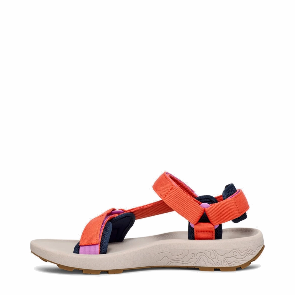 Teva Women's Hydratrek Sandal in Tigerlily Non Marking Outdoor Soft Flex Midsole