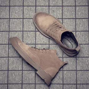 Travel Easy The Martinelli - Leather Ankle Boots For Men - Fall/Winter Boots