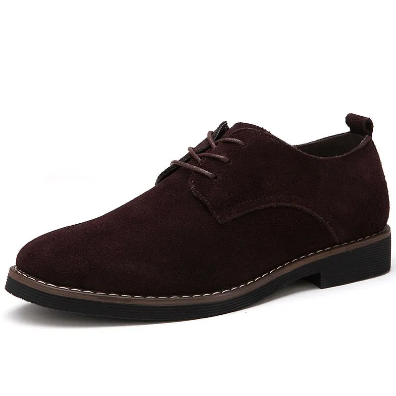 Smooth Sides The Roxida - Suede Leather Oxford Shoes For Men