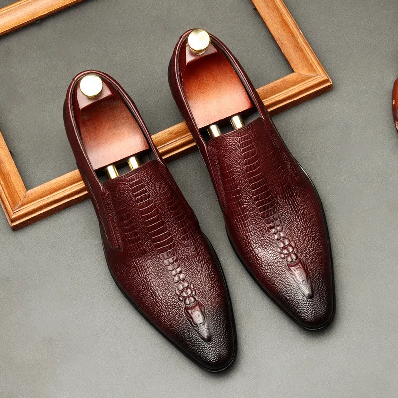 Look Good The Scudo - Genuine Leather Loafers For Men. Unique design