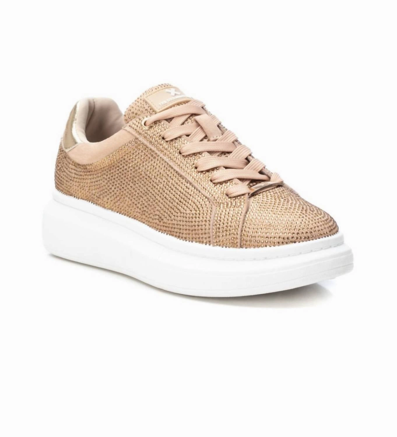 Kinetic Stability Adaptive Fit Technology Women's Lace-Up Sneakers In Beige