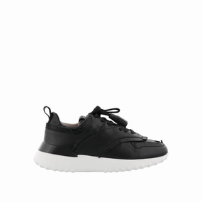 Tod's Fringed Leather Sneakers Thermoregulating Insoles