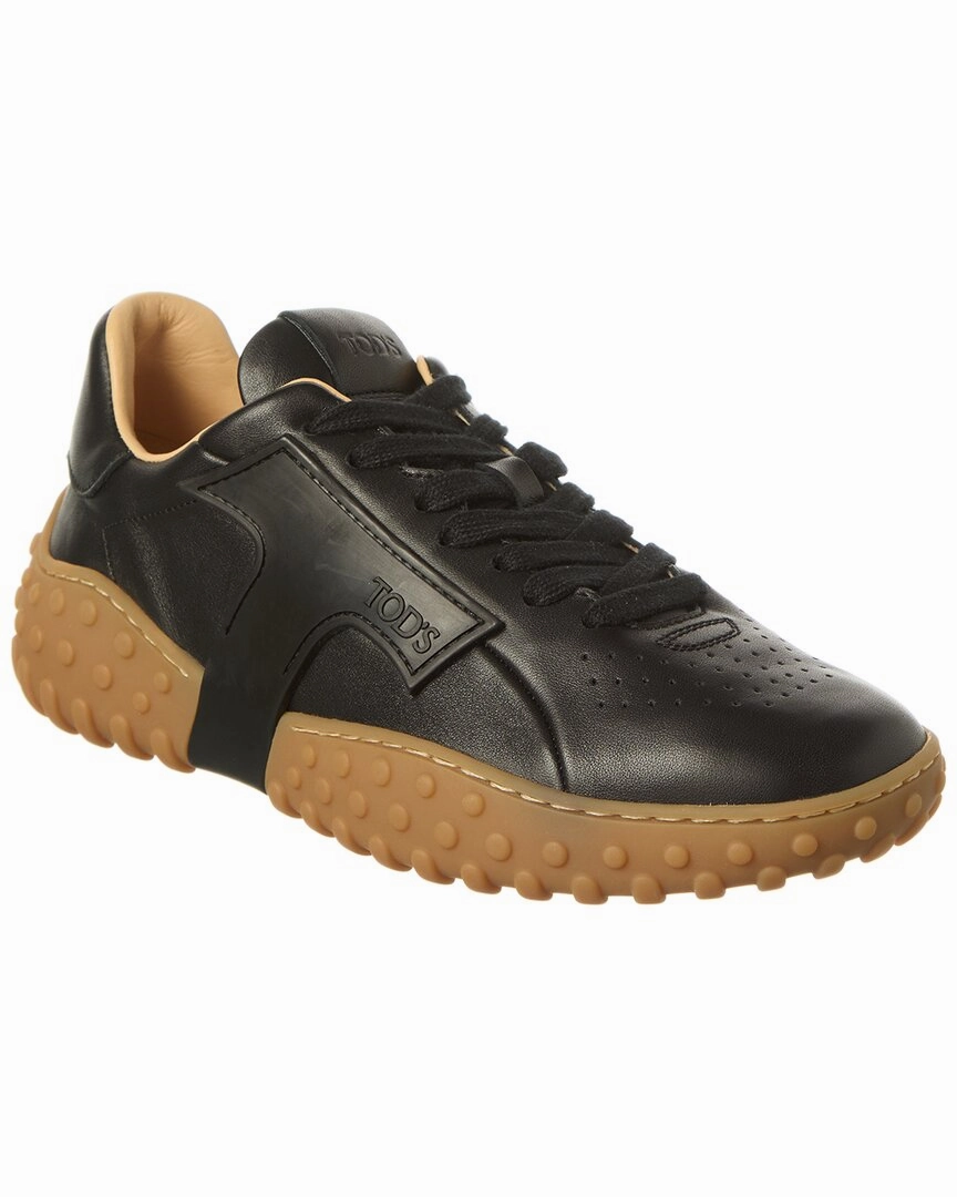 TOD??s Leather Sneaker Outsole Grip
