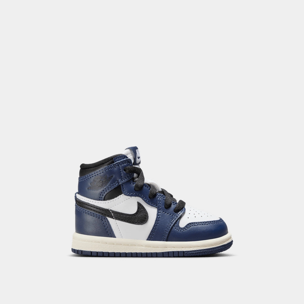 Toddler Jordan 1 Retro High OG "Midnight Navy" Thermobonded Reinforcement Supportive structure