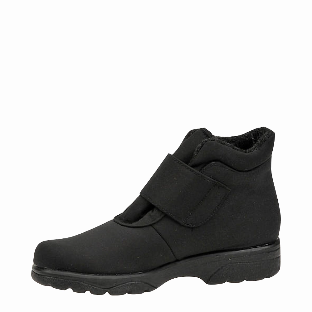 Push Hike Sporty Style Toe Warmers Women's Active Velcro Boot in Black