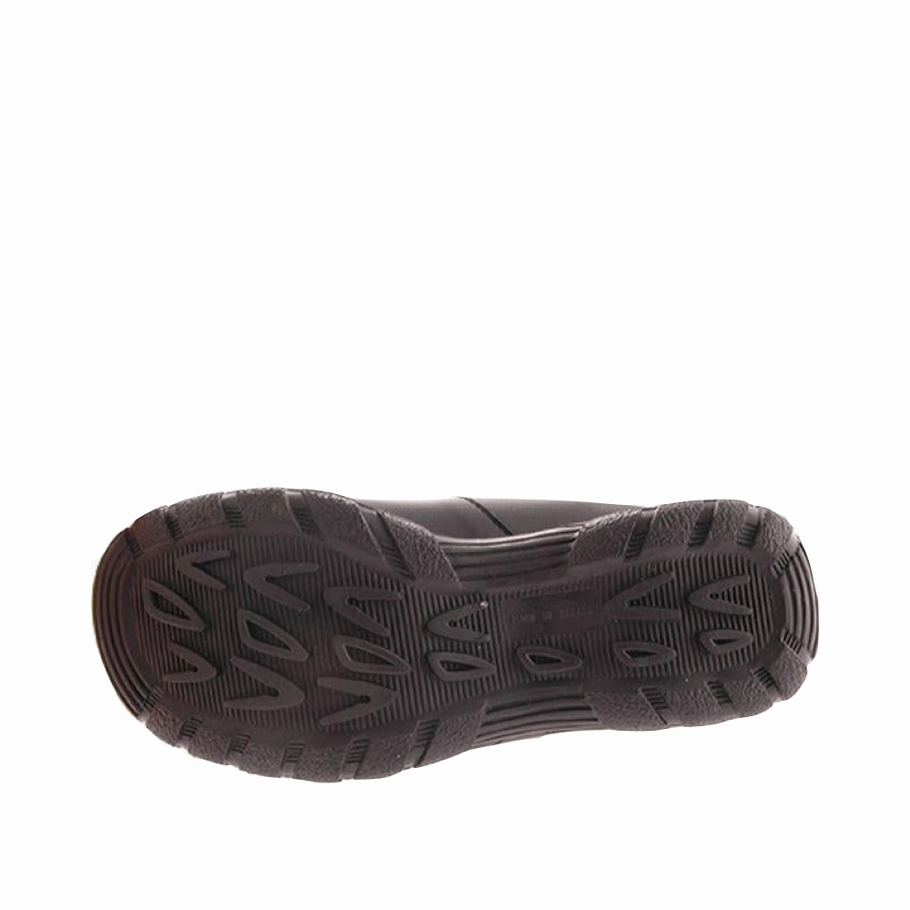 Toe Warmers Women's Shield Mid Side Zip Waterproof Leather Boot in Black Memory Foam Insert