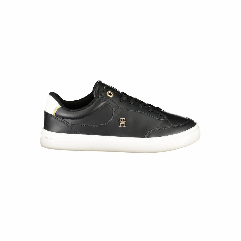 Impact Reduction Tommy Hilfiger Leather Women Women's Sneaker
