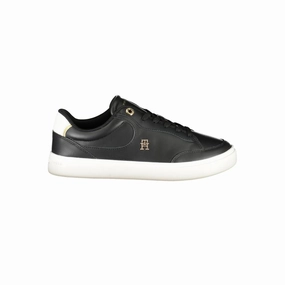 Impact Reduction Tommy Hilfiger Leather Women Women's Sneaker
