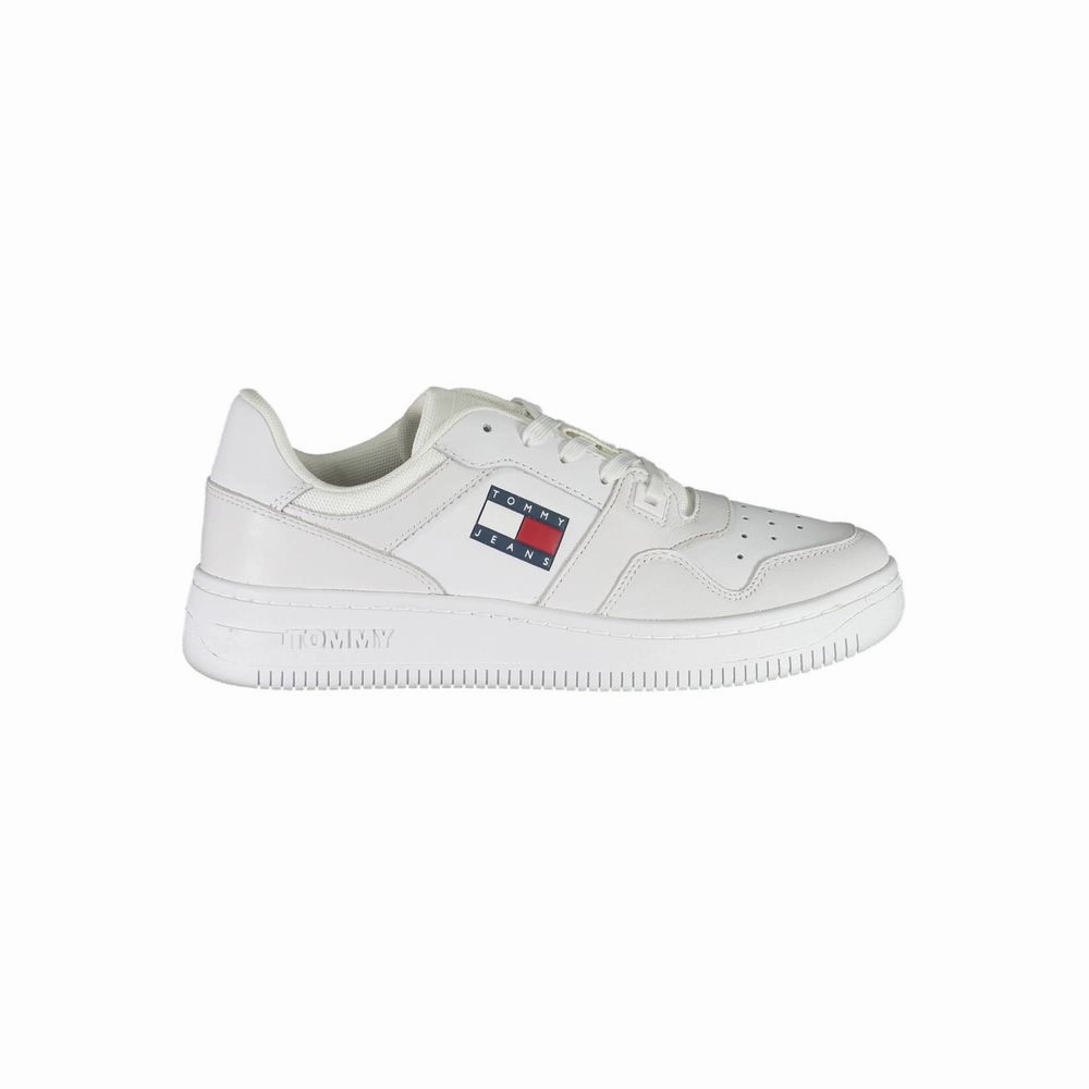 Synthetic Leather Blend Pace Support Tommy Hilfiger Recycled Polyester Women Women's Sneaker