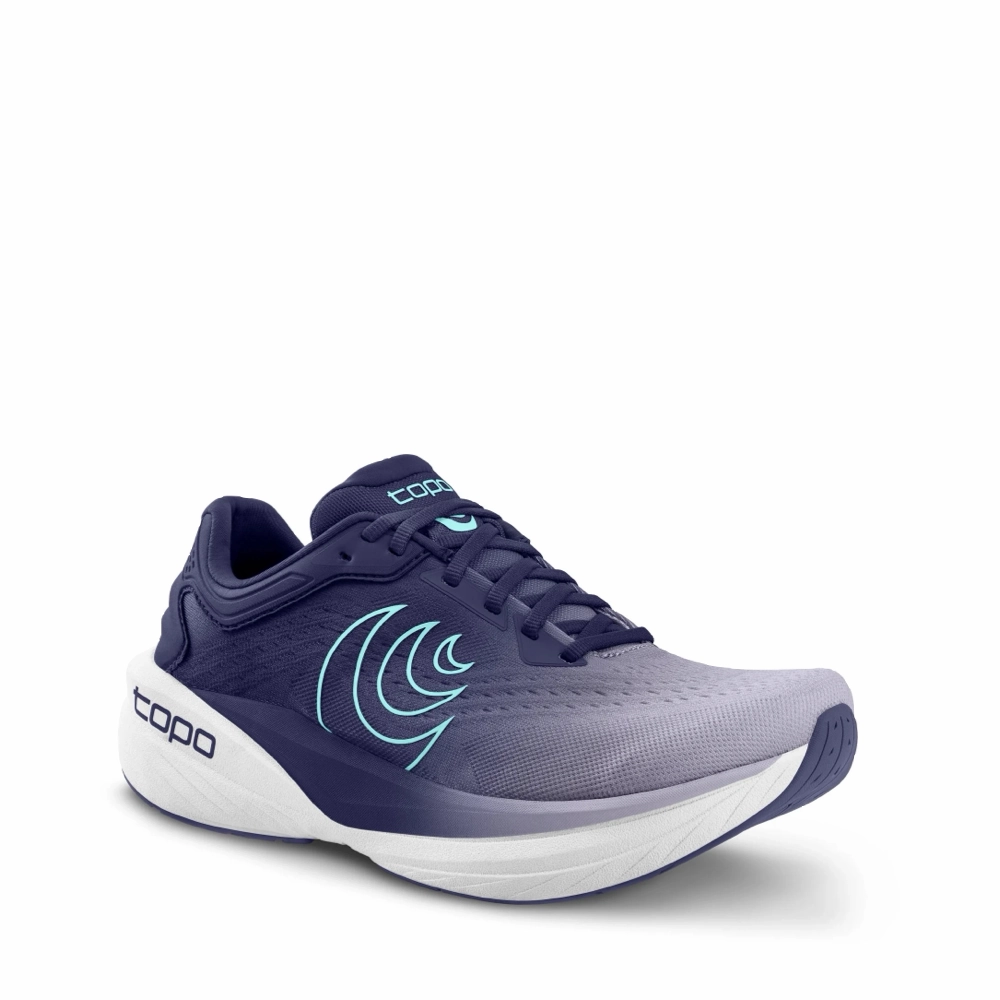 Refined Mood Topo Women's Phantom 4 Sneaker in Purple/Blue