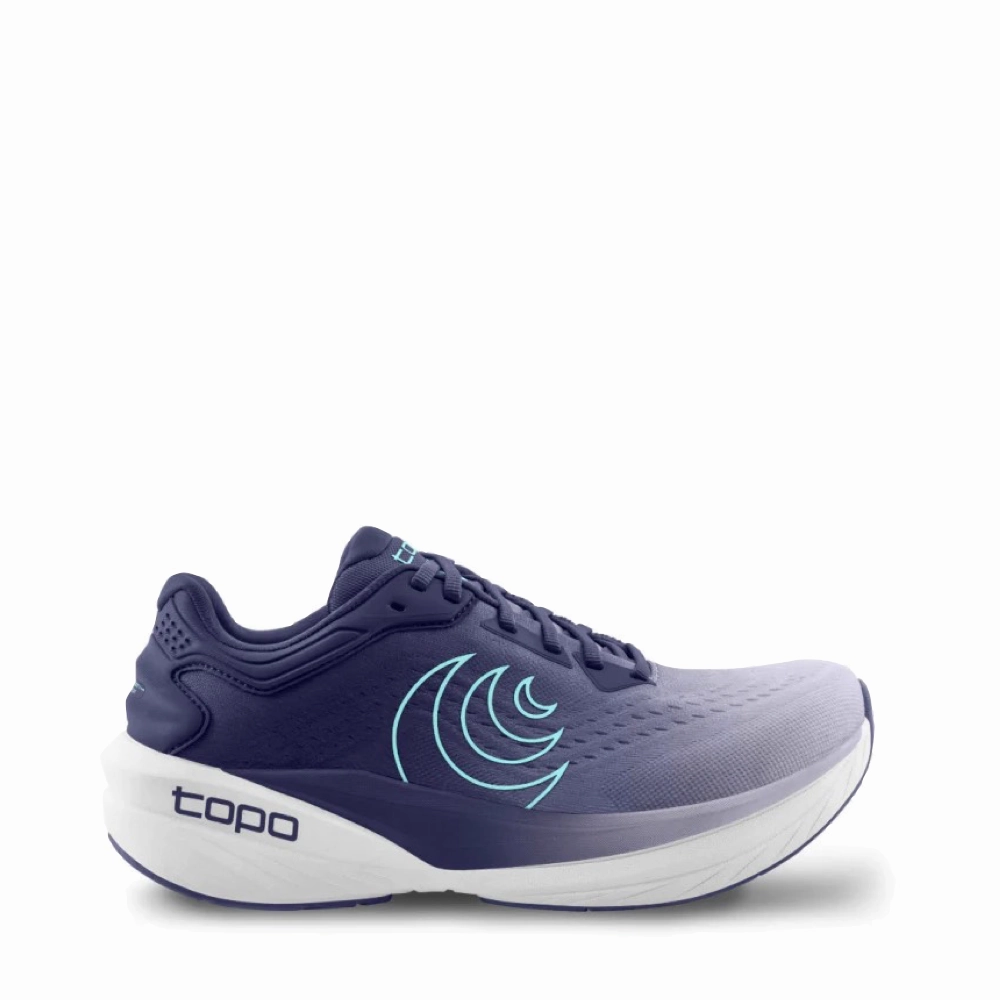 Flexible Steps Minimal Style Topo Women's Phantom 4 Sneaker in Purple/Blue