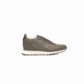 Streamlined ease High Cushion Cerruti 1881 Cowhide Women Women's Sneaker